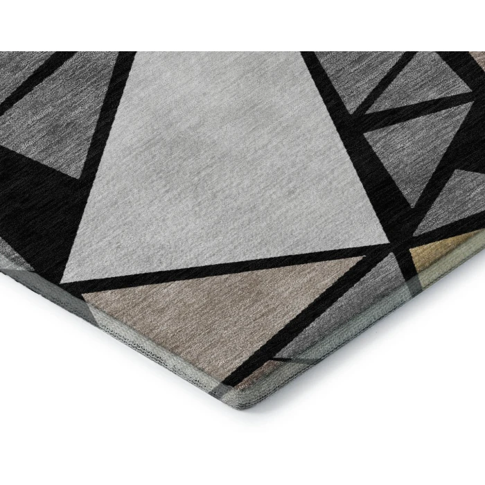Addison Mayfield Black AMF1039 8ft. x 10ft. Rect. Rug