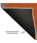 Addison Mayfield Orange AMF1039 8ft. x 10ft. Rect. Rug