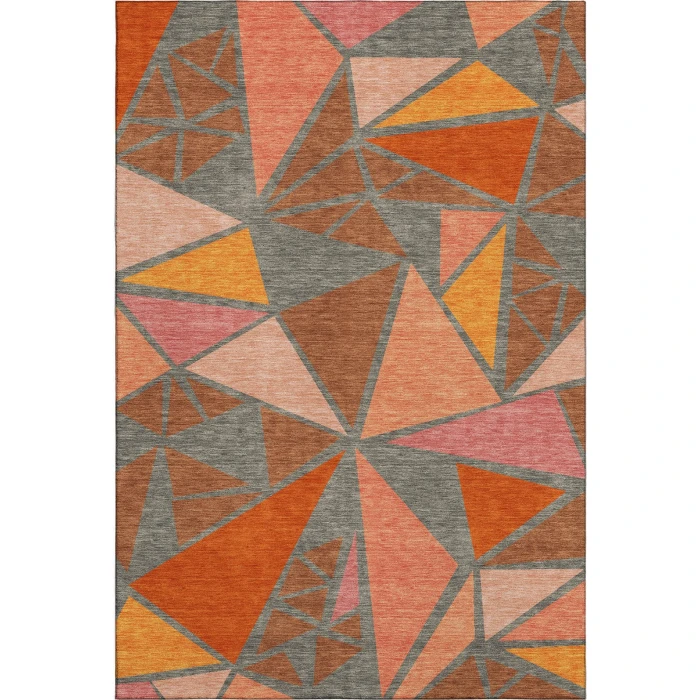 Addison Mayfield Orange AMF1039 8ft. x 10ft. Rect. Rug