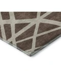 Addison Mayfield Brown AMF1040 - 8ft. Round Rug