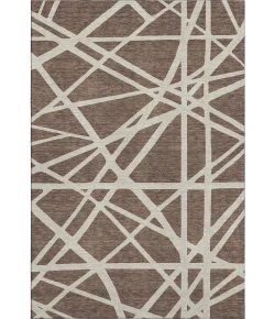 Addison Mayfield Brown AMF1040 - 8ft. Round Rug