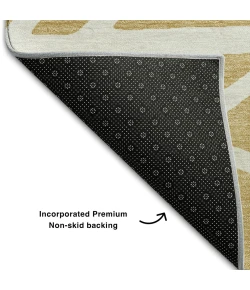 Addison Mayfield Gold AMF1040 2ft. 3in. x 7ft. 6in. Rect. Rug
