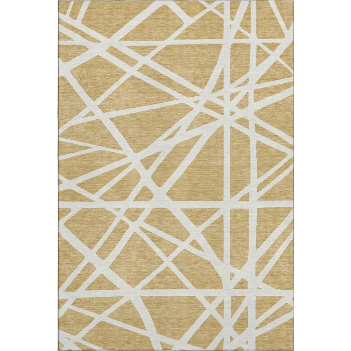 Addison Mayfield Gold AMF1040 2ft. 3in. x 7ft. 6in. Rect. Rug