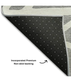 Addison Mayfield Gray AMF1040 - 8ft. Round Rug