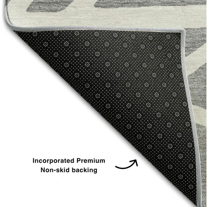 Addison Mayfield Gray AMF1040 - 8ft. Round Rug