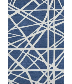 Addison Mayfield Blue AMF1040 - 8ft. Round Rug
