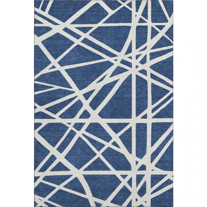 Addison Mayfield Blue AMF1040 - 8ft. Round Rug