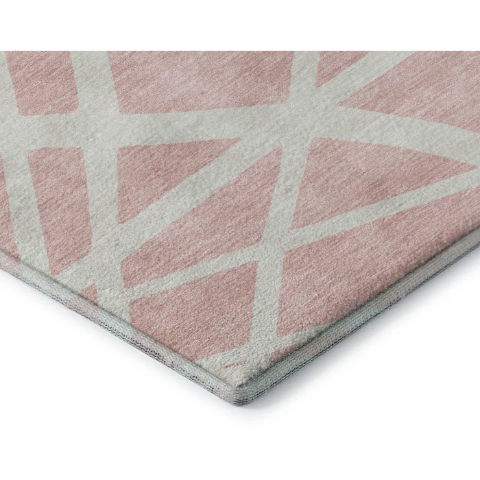 Addison Mayfield Pink AMF1040 - 8ft. Round Rug