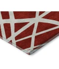 Addison Mayfield Red AMF1040 8ft. x 10ft. Rect. Rug