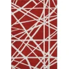 Addison Mayfield Red AMF1040 - 8ft. Round Rug
