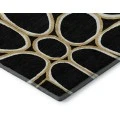 Addison Mayfield Black AMF1041 - 8ft. Round Rug