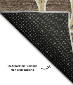 Addison Mayfield Brown AMF1041 - 8ft. Round Rug