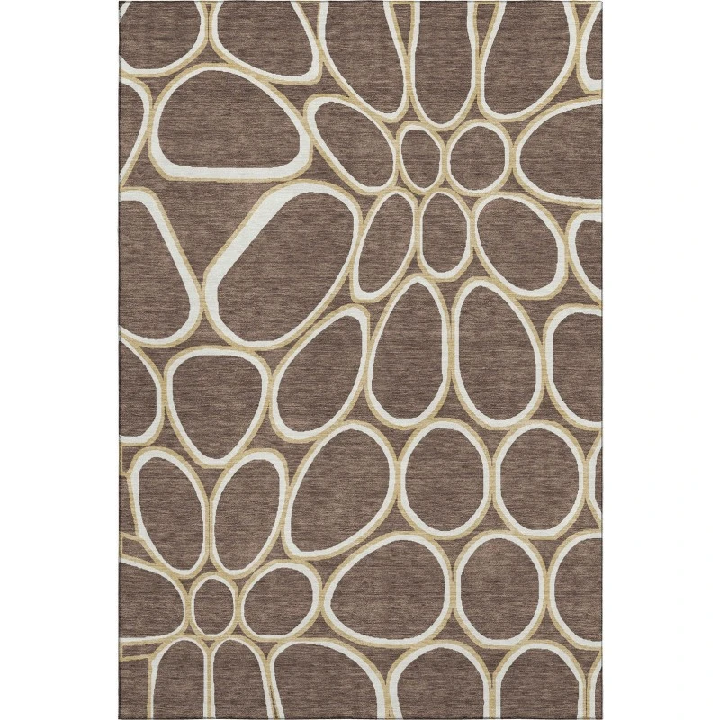 Addison Mayfield Brown AMF1041 2ft. 3in. x 7ft. 6in. Rect. Rug