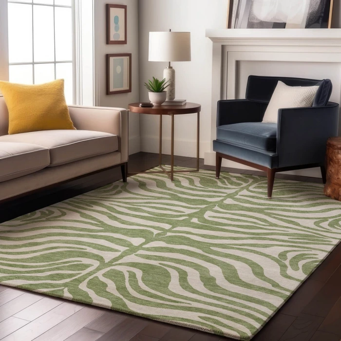 Addison Mayfield Green AMF1042 9ft. x 12ft. Rect. Rug