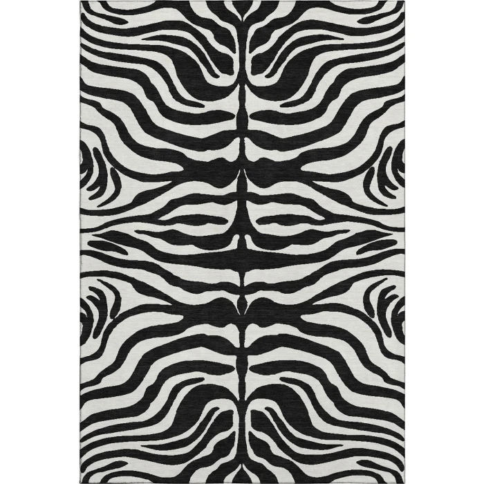 Addison Mayfield Black AMF1042 2ft. 3in. x 7ft. 6in. Rect. Rug
