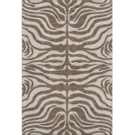 Addison Mayfield Brown AMF1042 - 8ft. Round Rug
