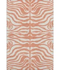Addison Mayfield Orange AMF1042 - 8ft. Round Rug
