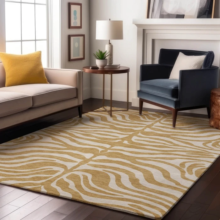 Addison Mayfield Gold AMF1042 5ft. x 7ft. 6in. Rect. Rug