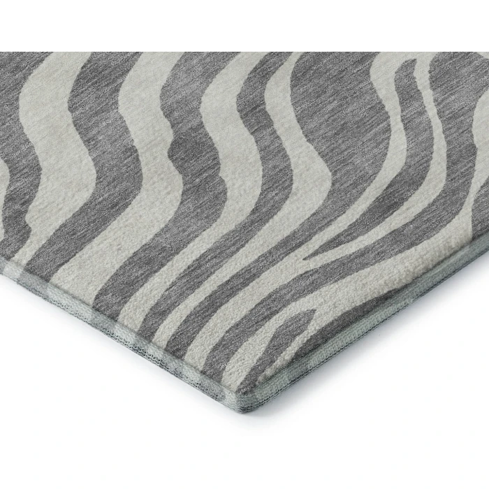 Addison Mayfield Gray AMF1042 2ft. 3in. x 7ft. 6in. Rect. Rug