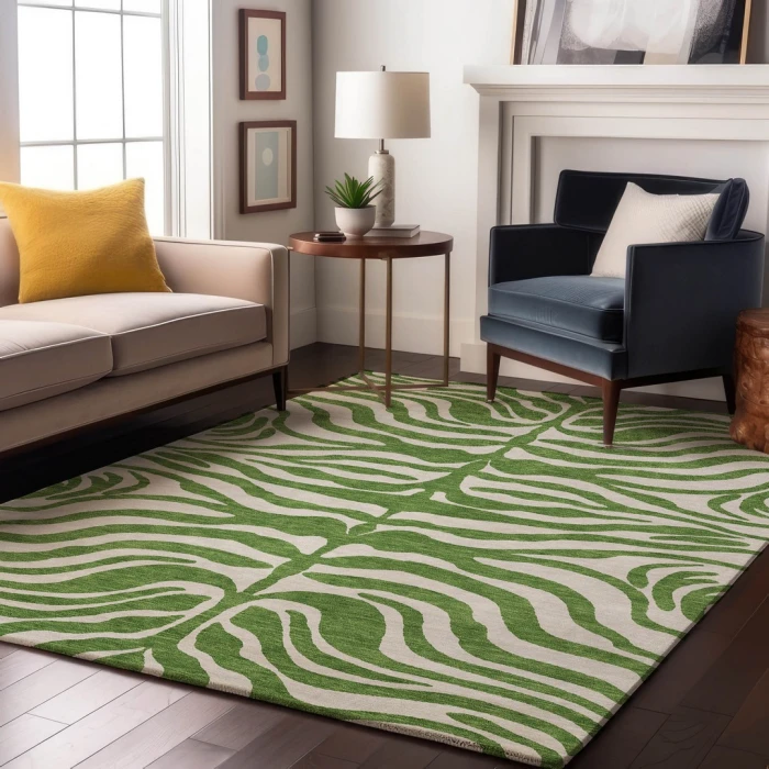 Addison Mayfield Green AMF1042 8ft. x 10ft. Rect. Rug