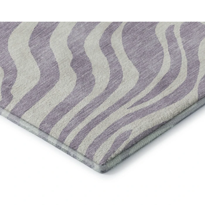 Addison Mayfield Purple AMF1042 2ft. 3in. x 7ft. 6in. Rect. Rug
