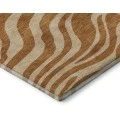 Addison Mayfield Orange AMF1042 - 8ft. Round Rug