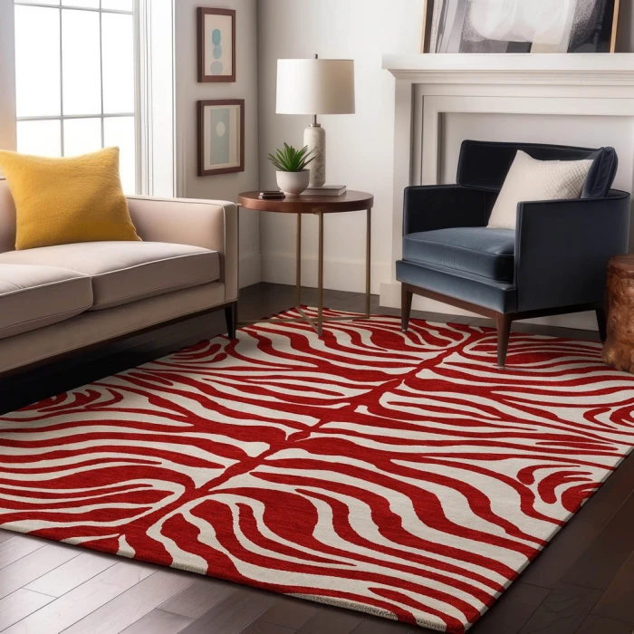 Addison Mayfield Red AMF1042 9ft. x 12ft. Rect. Rug