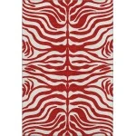 Addison Mayfield Red AMF1042 - 8ft. Round Rug