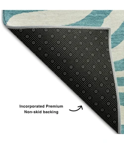 Addison Mayfield Teal AMF1042 9ft. x 12ft. Rect. Rug
