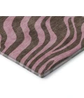 Addison Mayfield Brown AMF1043 - 8ft. Round Rug