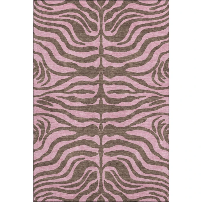 Addison Mayfield Brown AMF1043 - 8ft. Round Rug