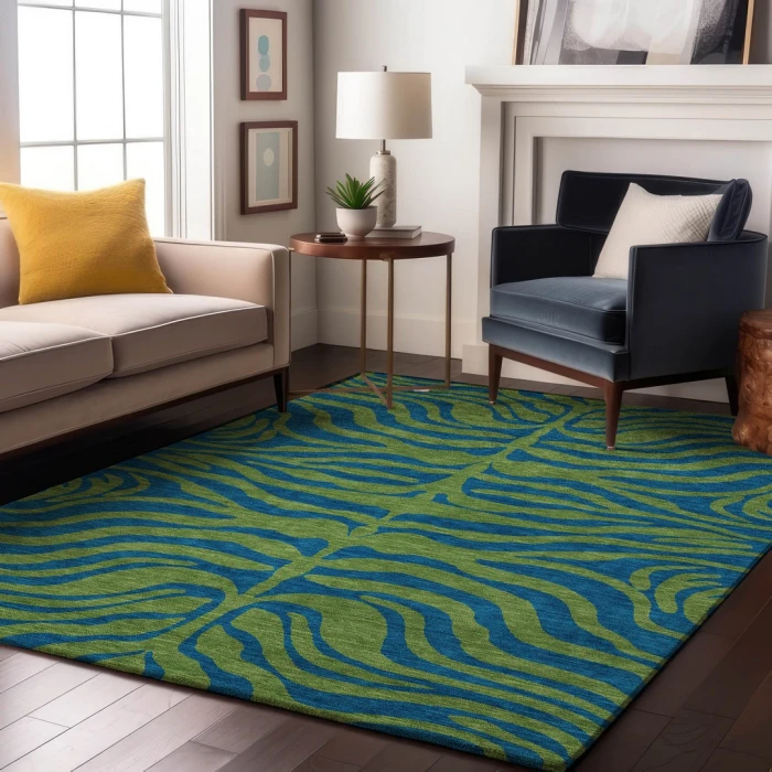 Addison Mayfield Green AMF1043 8ft. x 10ft. Rect. Rug