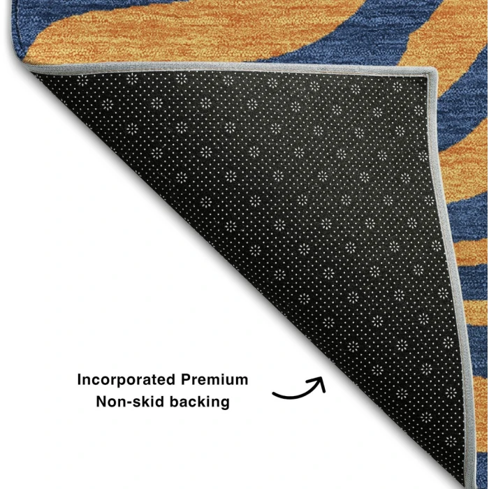 Addison Mayfield Blue AMF1043 - 8ft. Round Rug
