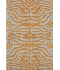 Addison Mayfield Orange AMF1043 - 8ft. Round Rug
