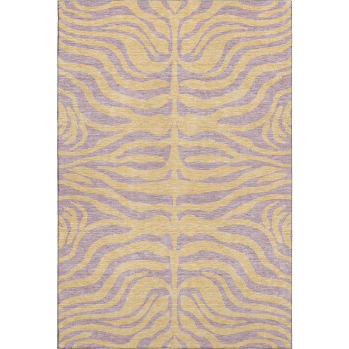 Addison Mayfield Orange AMF1043 - 8ft. Round Rug