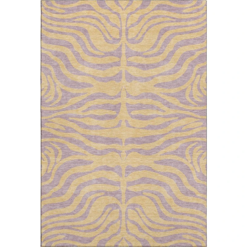 Addison Mayfield Orange AMF1043 - 8ft. Round Rug