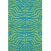 Addison Mayfield Teal AMF1043 - 8ft. Round Rug