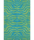 Addison Mayfield Teal AMF1043 - 8ft. Round Rug