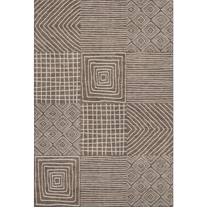 Addison Mayfield Brown AMF1044 5ft. x 7ft. 6in. Rect. Rug