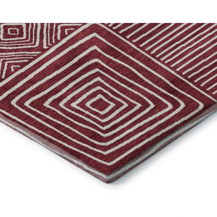 Addison Mayfield Red AMF1044 5ft. x 7ft. 6in. Rect. Rug