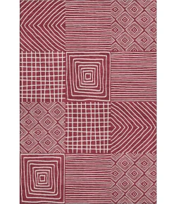 Addison Mayfield Red AMF1044 5ft. x 7ft. 6in. Rect. Rug