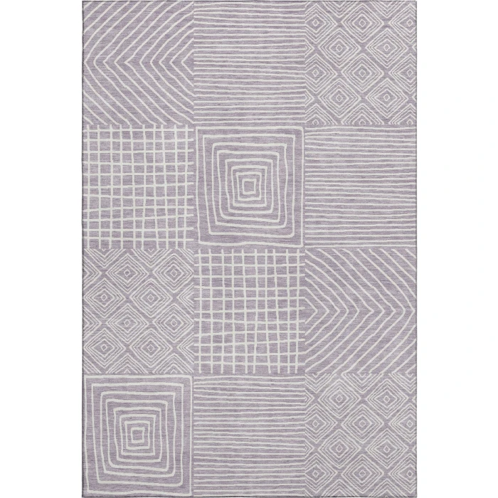 Addison Mayfield Purple AMF1044 - 8ft. Round Rug