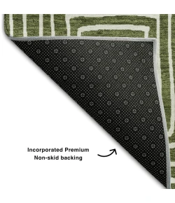 Addison Mayfield Green AMF1044 5ft. x 7ft. 6in. Rect. Rug