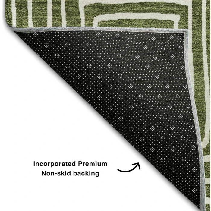 Addison Mayfield Green AMF1044 5ft. x 7ft. 6in. Rect. Rug