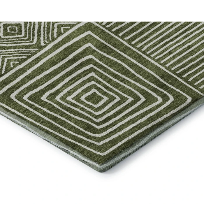 Addison Mayfield Green AMF1044 5ft. x 7ft. 6in. Rect. Rug