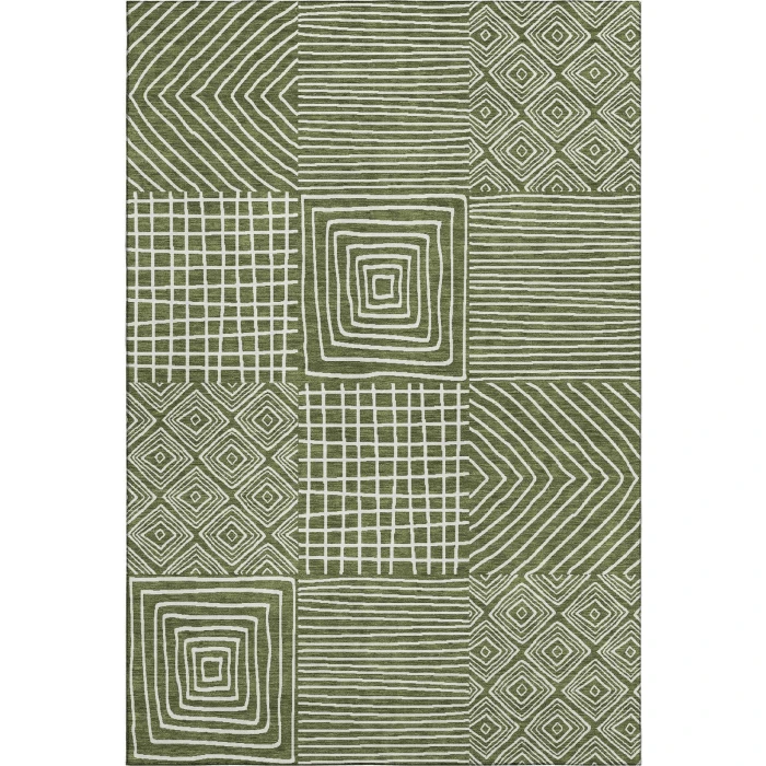 Addison Mayfield Green AMF1044 5ft. x 7ft. 6in. Rect. Rug