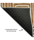 Addison Mayfield Orange AMF1044 5ft. x 7ft. 6in. Rect. Rug