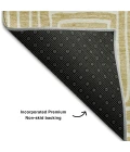 Addison Mayfield Gold AMF1044 2ft. 3in. x 7ft. 6in. Rect. Rug