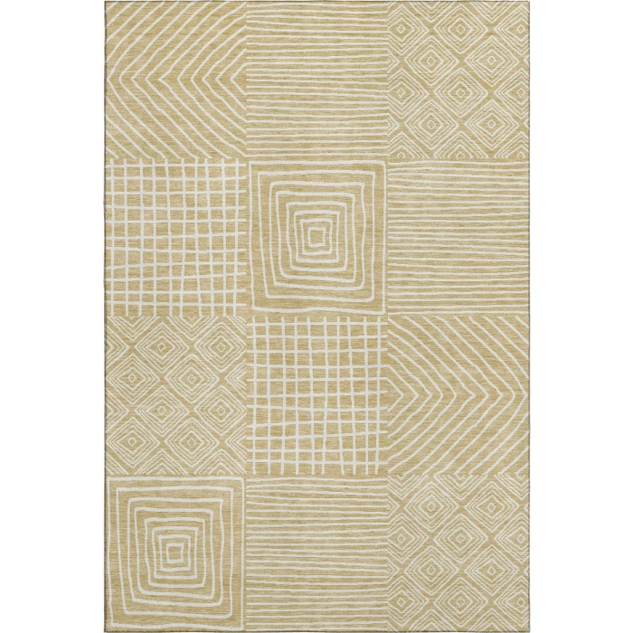 Addison Mayfield Gold AMF1044 2ft. 3in. x 7ft. 6in. Rect. Rug