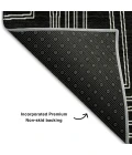 Addison Mayfield Black AMF1045 9ft. x 12ft. Rect. Rug